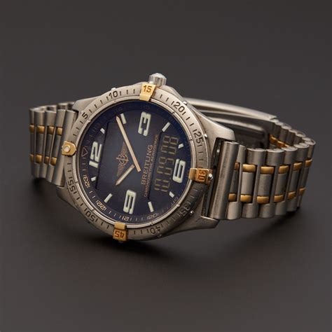 breitling used watches - pre owned breitling aerospace.